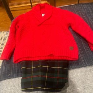 Janie and Jack Boys Xmas outfit